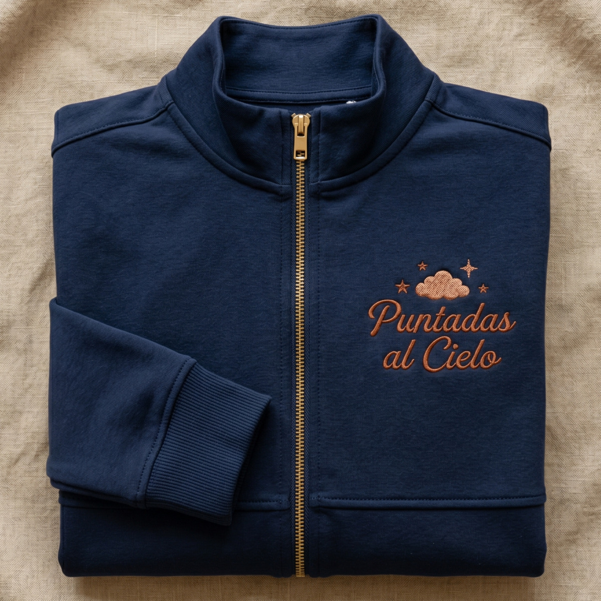 Chaqueta corporativa bordada